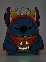 Loungefly Disney Lilo & Stitch Candy Corn Stitch Glow-in-the-Dark Mini Backpack — BoxLunch Exclusive