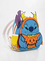 Loungefly Disney Lilo & Stitch Candy Corn Stitch Glow-in-the-Dark Mini Backpack — BoxLunch Exclusive