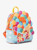 Loungefly Disney Pixar Up Carl & Ellie Balloons Mini Backpack - BoxLunch Exclusive