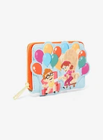 Loungefly Disney Pixar Up Carl & Ellie Balloons Small Zip Wallet - BoxLunch Exclusive