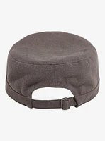 Grey Stud Grommet Cadet Cap