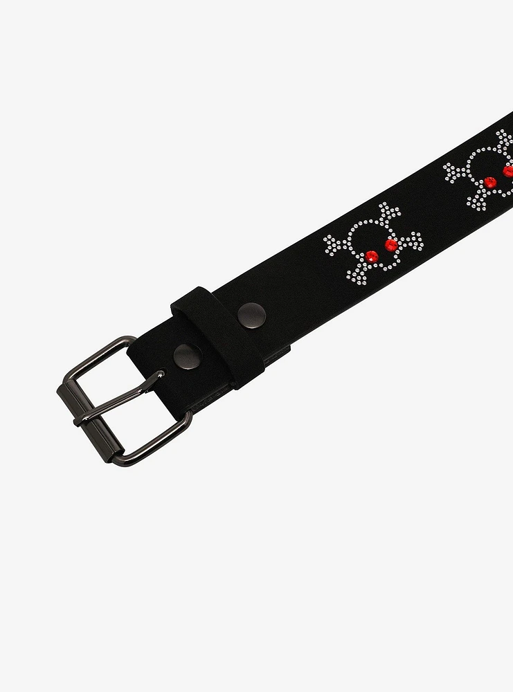 Bling Skull 'N' Crossbones Belt