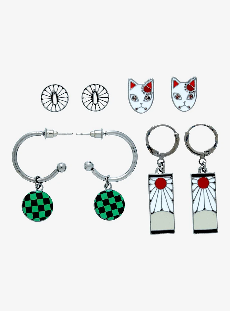 Demon Slayer: Kimetsu No Yaiba Tanjiro Earring Set