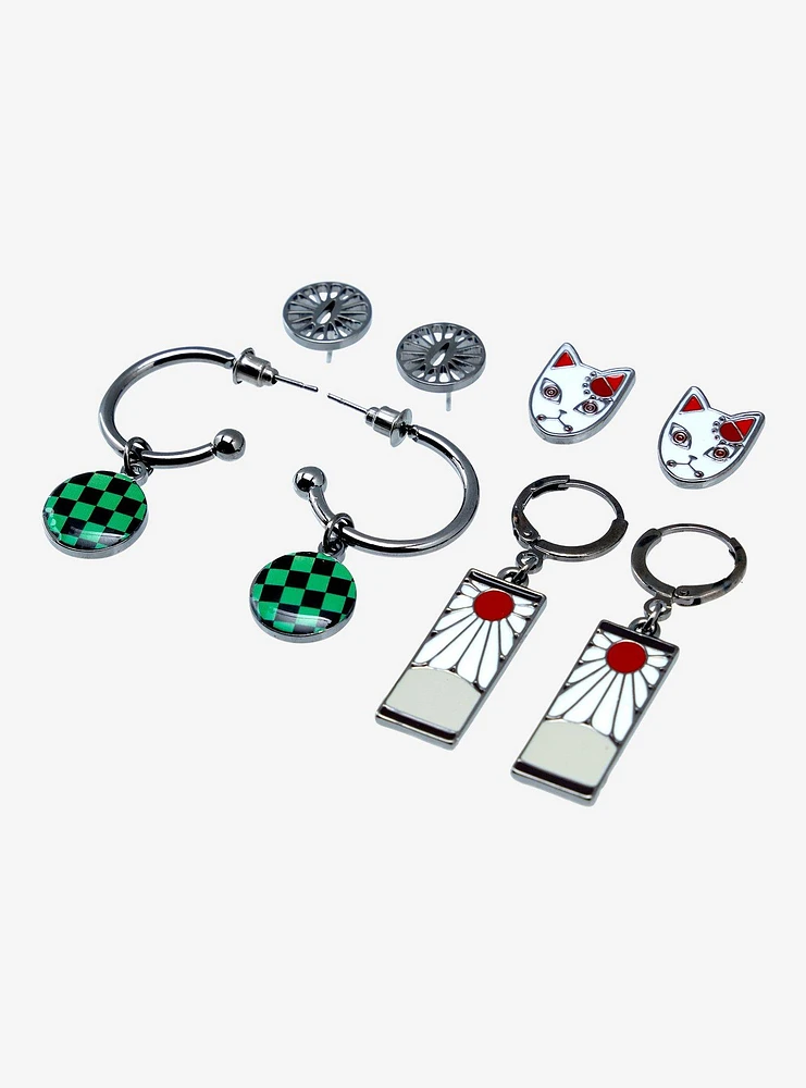 Demon Slayer: Kimetsu No Yaiba Tanjiro Earring Set