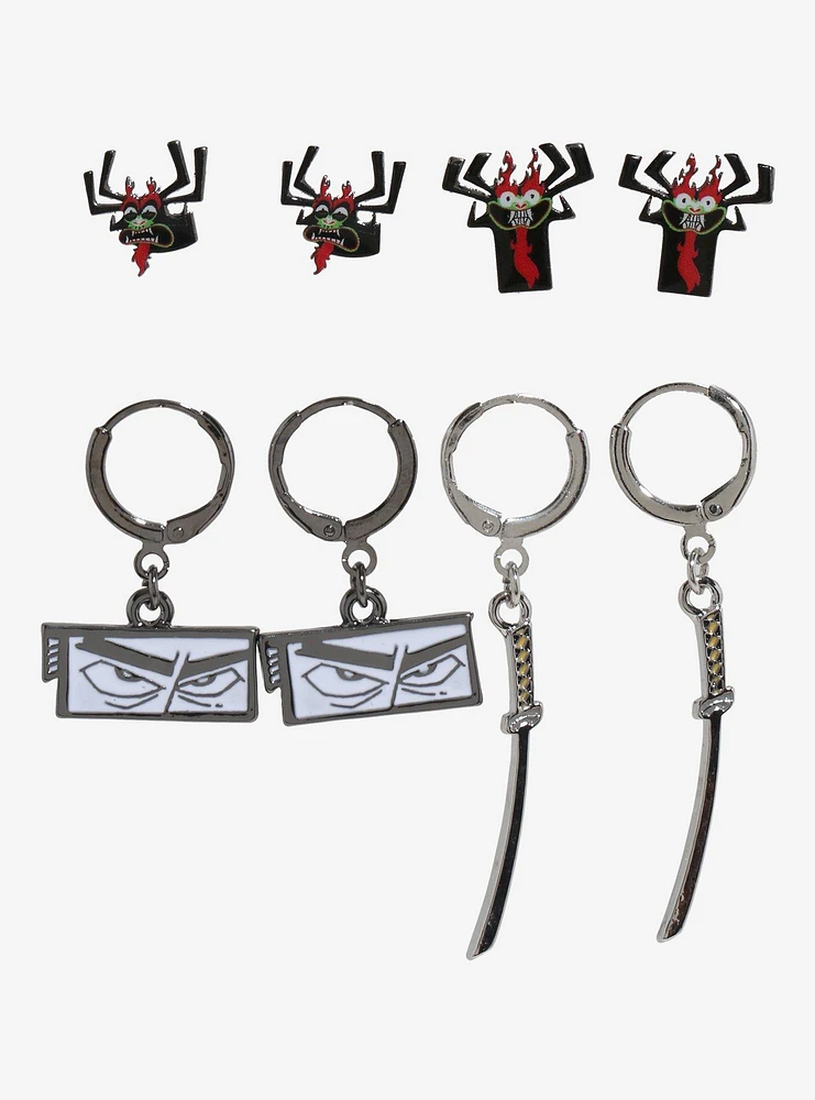 Samurai Jack Aku Earring Set