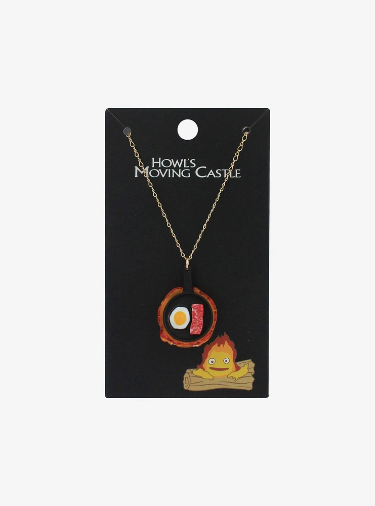 Studio Ghibli® Howl's Moving Castle Calcifer Bacon Necklace