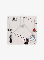 Studio Ghibli® Kiki's Delivery Service Jiji & Lily Magnetic Heart Necklace Set