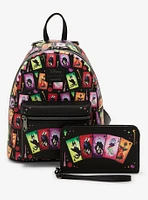 Loungefly Disney Villains Cards Mini Backpack