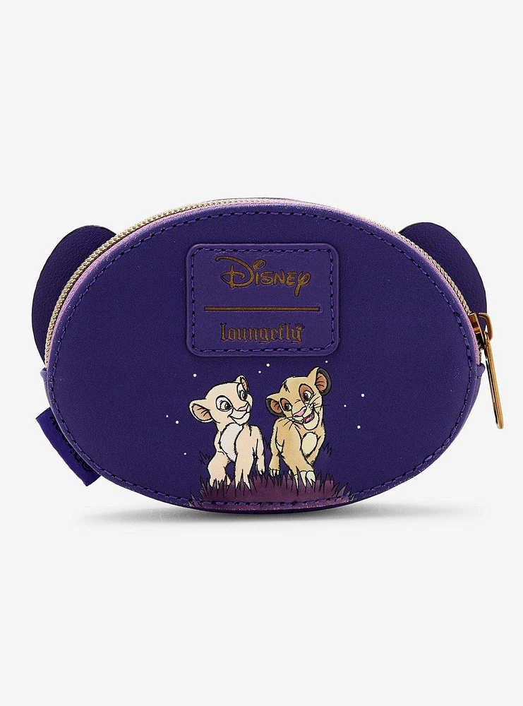 Loungefly Disney The Lion King Young Simba Applique Coin Pouch