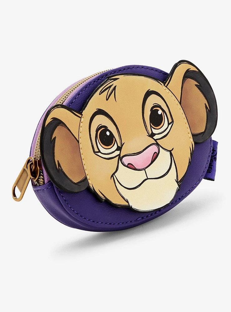 Loungefly Disney The Lion King Young Simba Applique Coin Pouch