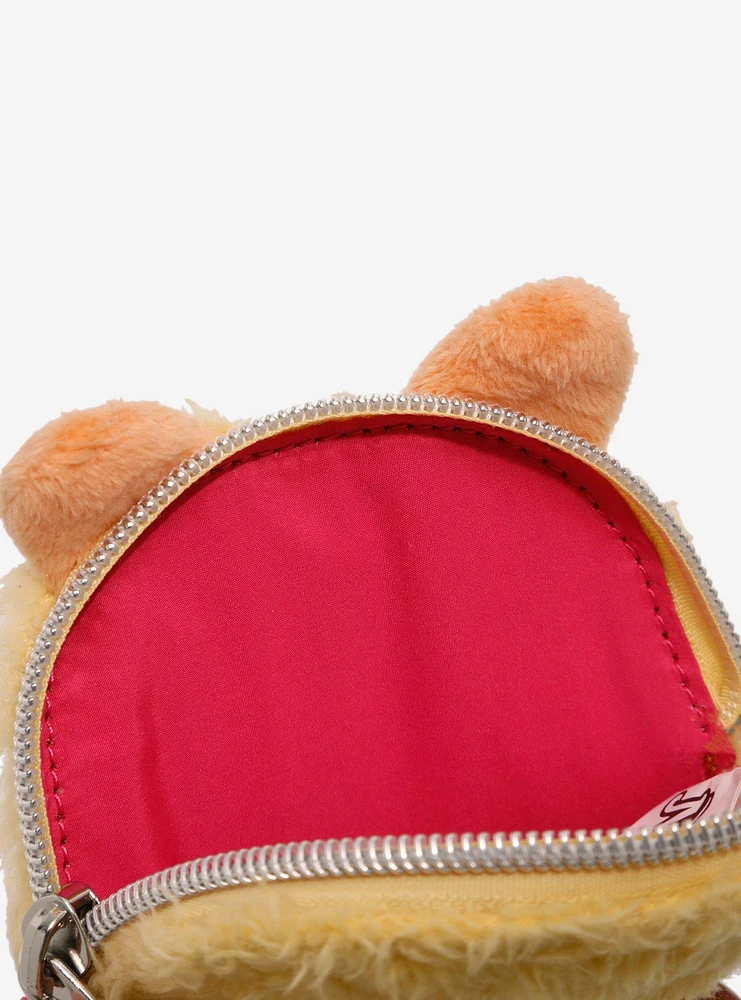 Loungefly Disney The Muppets Miss Piggy Fuzzy Mini Coin Pouch