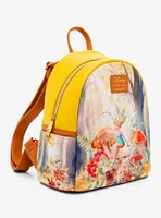 Loungefly Disney Tinker Bell Mushroom Forest Scene Mini Backpack