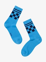 Sonic The Hedgehog Fuzzy Face Crew Socks