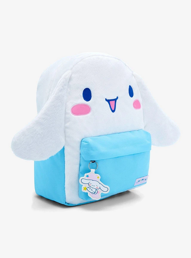Hot Topic Cinnamoroll Figural Fuzzy Backpack | MainPlace Mall display picture 1
