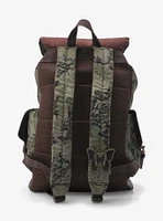 Butterfly Grunge Slouch Backpack