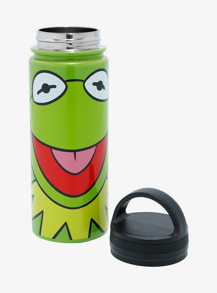 The Muppets Kermit Face Stainless Steel Water Bottle