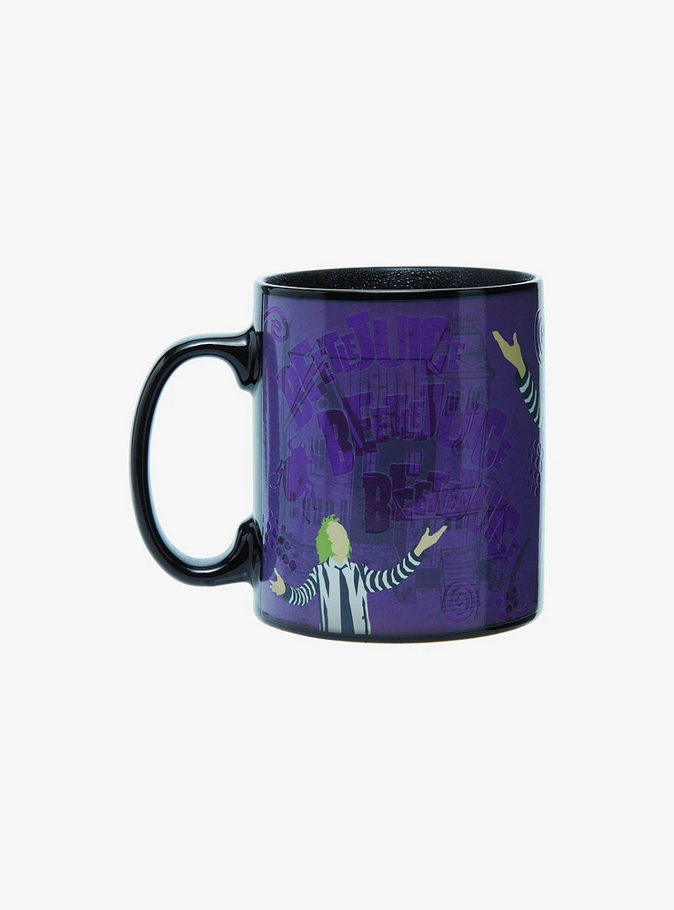 Beetlejuice Name Heat-Changing Mug