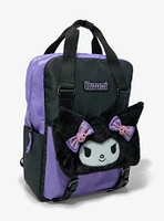 Kuromi Fuzzy Face Backpack