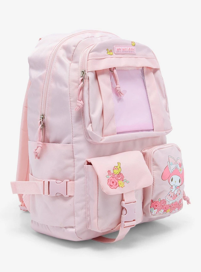 Her Universe My Melody Pastel Floral Mini Backpack Set C Her Universe My Melody Pastel Floral Mini Backpack | Hot Topic main image 4