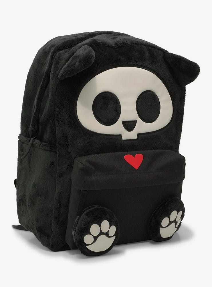 Skelanimals Kit Figural Fuzzy Backpack