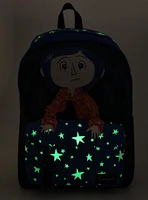 Coraline Cat Star Glow-In-The-Dark Backpack