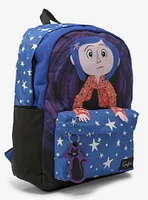 Coraline Cat Star Glow-In-The-Dark Backpack