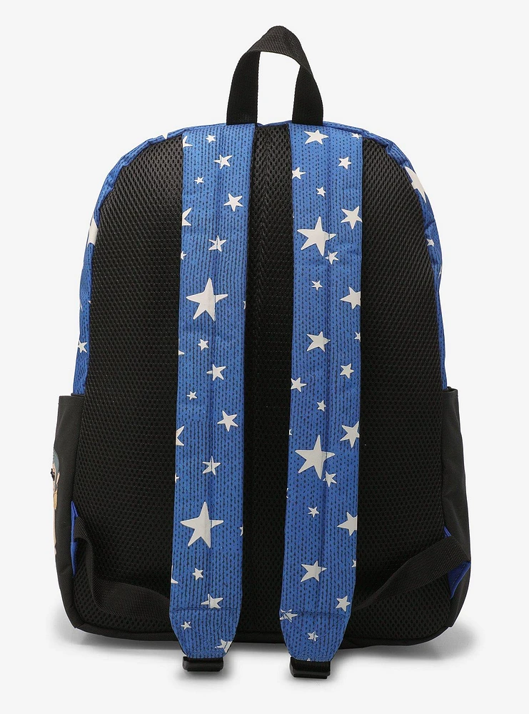 Coraline Cat Star Glow-In-The-Dark Backpack