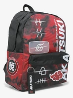 Naruto Shippuden Akatsuki Tie-Dye Backpack