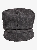 Grey Star Cabbie Hat