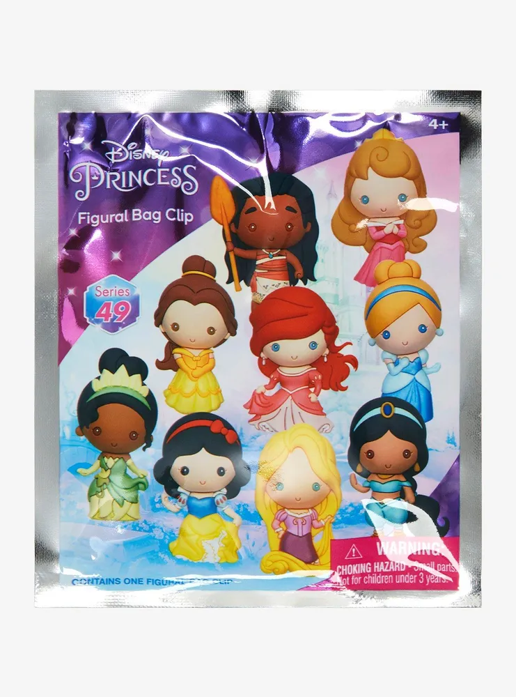 Disney Princess Characters Series 49 Blind Bag Figural Bag Clip