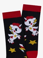 Tokidoki Unicorno Star Glitter Crew Socks