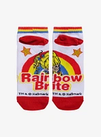 Rainbow Brite Stars & Rainbow No-Show Socks