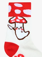 Mushroom With Knife Ankle Socks