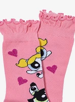 The Powerpuff Girls Hearts Crew Socks