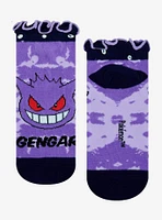 Pokemon Gengar Rhinestone No-Show Socks