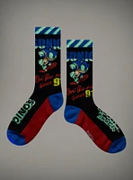 Sonic The Hedgehog Glow-In-The-Dark Crew Socks