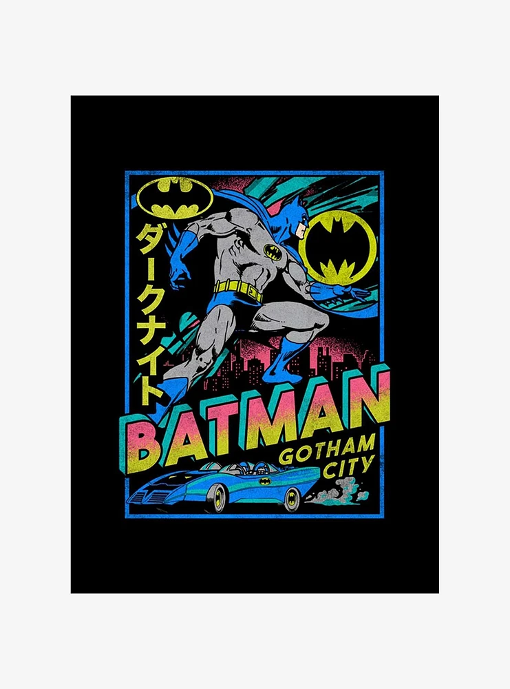 DC Comics Batman Gotham Knight Poster Ultra Vibrant T-Shirt