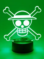 Otaku Lamps One Piece Straw Hat Pirates Jolly Roger LED Lamp