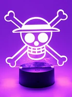 Otaku Lamps One Piece Straw Hat Pirates Jolly Roger LED Lamp