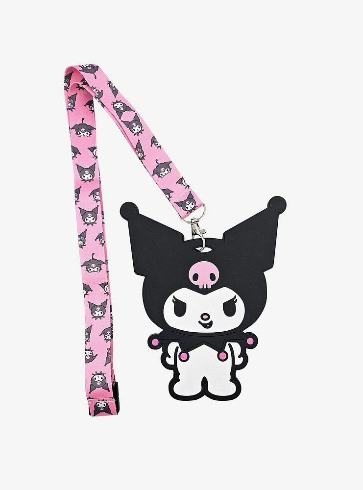 Kuromi Figural Lanyard