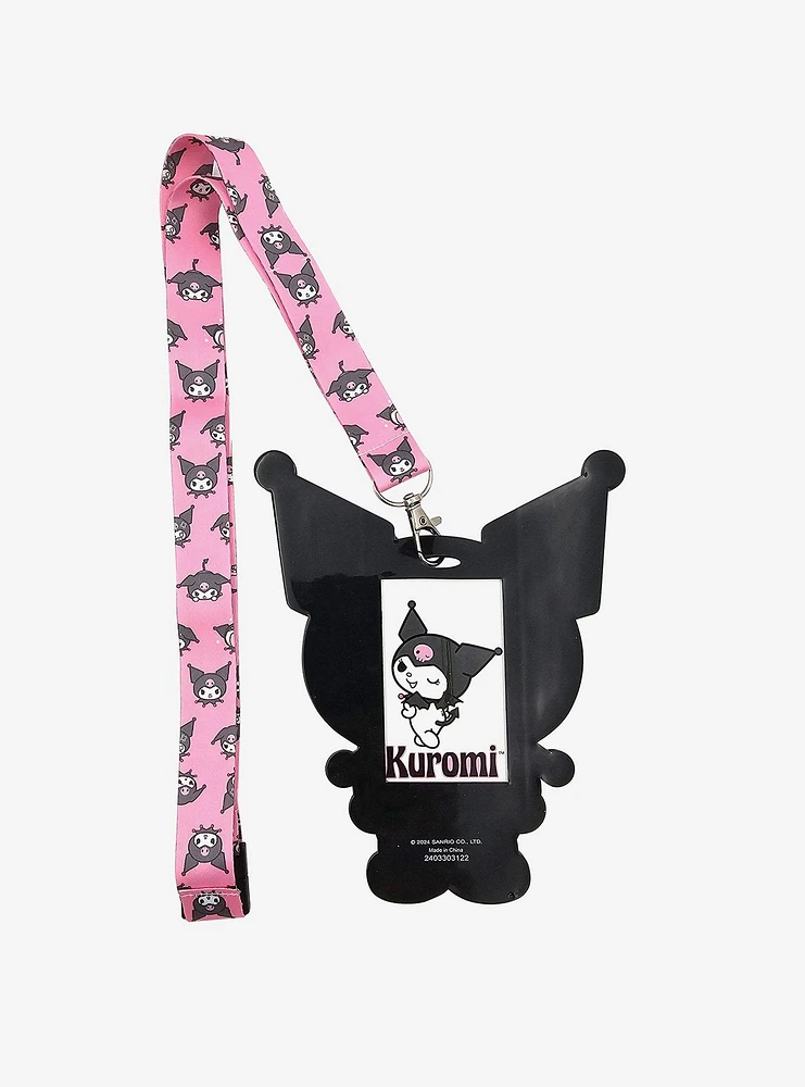 Kuromi Figural Lanyard