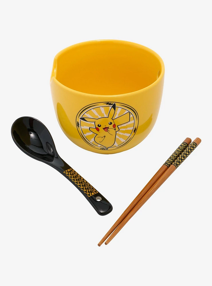 Pokemon Pikachu Ramen Bowl Set