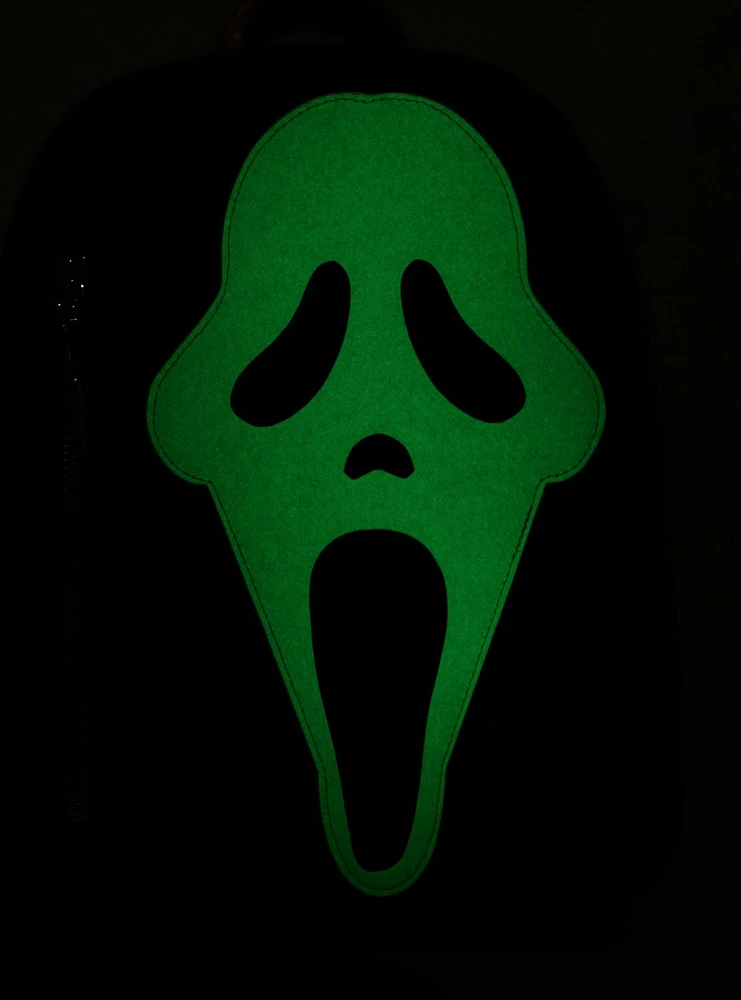 Ghost Face Glow-In-The-Dark Mini Backpack