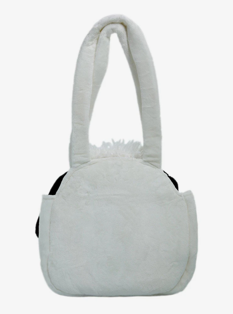 Pochacco Face Plush Tote Bag