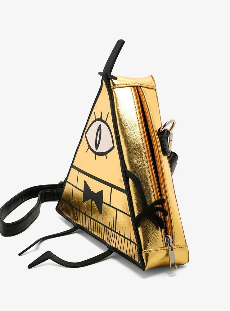 Disney Gravity Falls Bill Cipher Figural Crossbody Bag