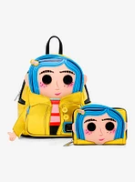 Loungefly Coraline Doll Iridescent Mini Backpack