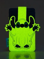 Loungefly Disney Stitch Ghost Glow-In-The-Dark Cardholder