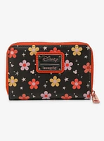 Loungefly Disney Mickey Mouse & Minnie Mouse Ghosts Glow-In-The-Dark Zipper Wallet