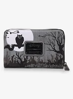 Loungefly Disney The Skeleton Dance Glow-In-The-Dark Zipper Wallet