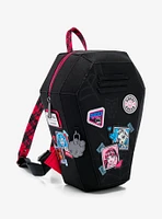 Loungefly Monster High Coffin Locker Figural Mini Backpack